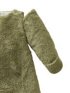 Sovepose baby til bil i mikrofiber, TOG 3,5 med integrerte votter