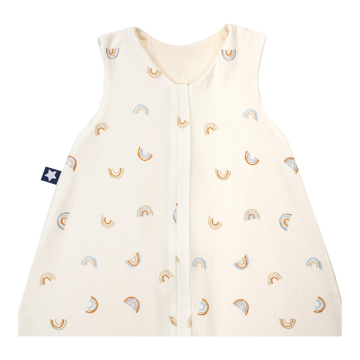 Sommer sovepose jersey 0.5 TOG bomull brettet sammen