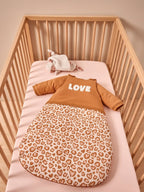 Bakside av sovepose for baby LOVELY LEO med avtakbare ermer
