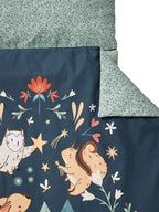 Detalj av Sovepose for barn Minili Magic Forest bomull med madrass
