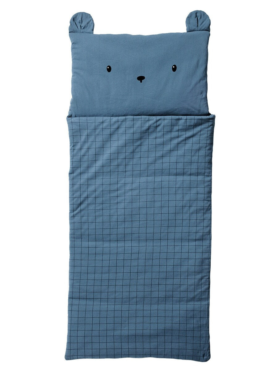 Sovepose for barn TEDDY jersey bomull 70x160 cm forfra