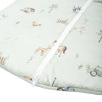 Sovepose jersey bomull Farm 80 cm OEKO-TEX bakside