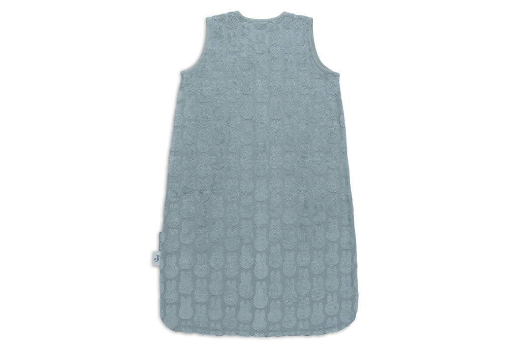 Sovepose jersey frotté 110 cm Miffy Jacquard Sea Green bakside