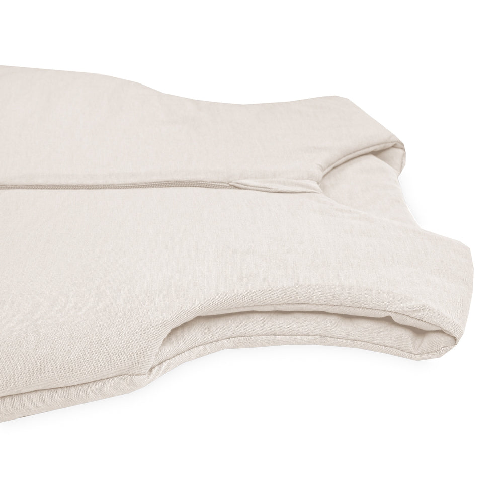 Montert Sovepose med ben jersey 2,5 TOG str. 92 Oatmeal på barn