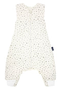 Sovepose med ben Light 100 cm aqua dot foran