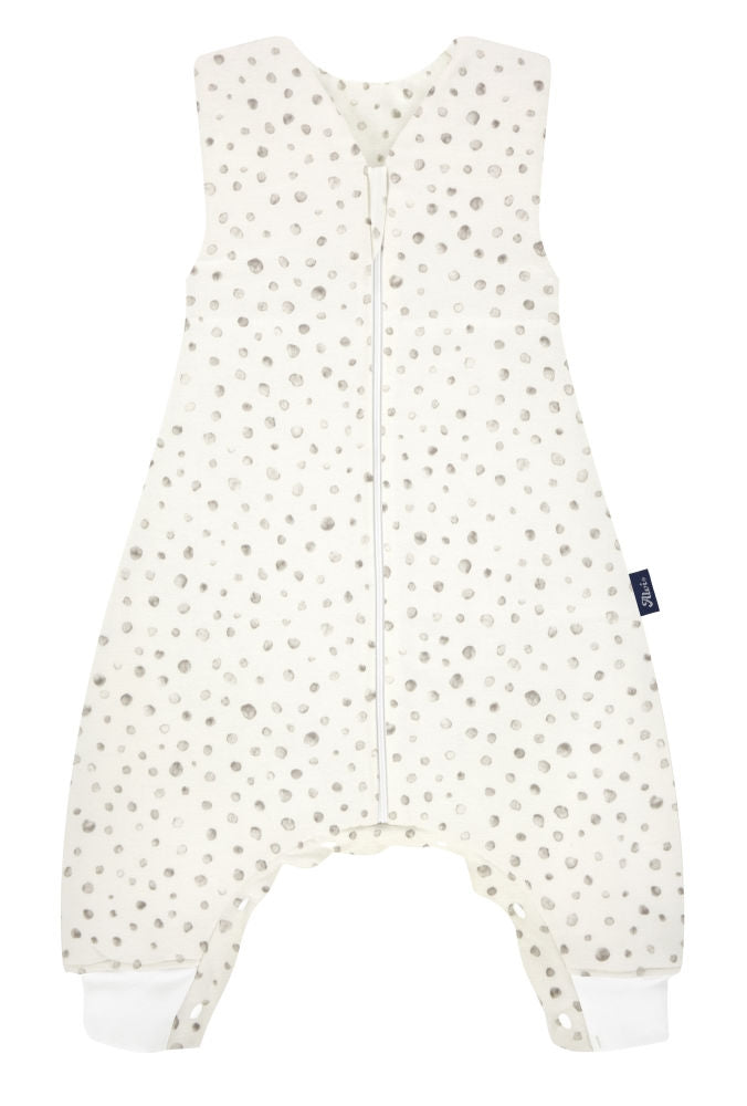 Sovepose med ben Light 100 cm aqua dot foran