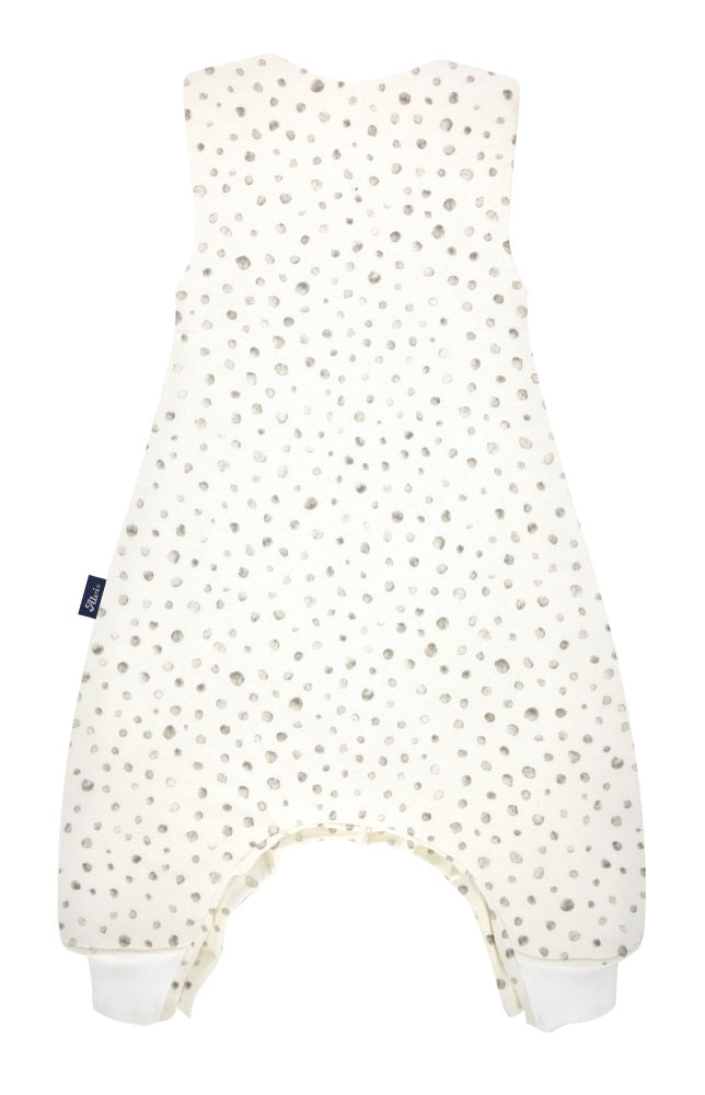 Sovepose med ben Light 100 cm aqua dot bakside