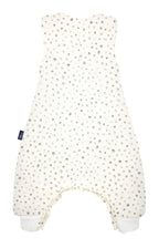 Sovepose med ben Light 100 cm aqua dot bakside