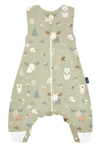 Sovepose med ben Light 100 cm baby forest forfra