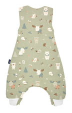 Sovepose med ben Light 100 cm baby forest detalj av trykknapper