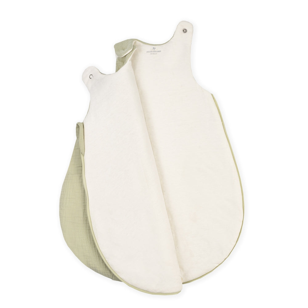 Sovepose musselin lime str 56 62 2.5 TOG Zöllner bakside
