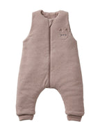Sovepose og overall for baby med avtagbare ermer TOG 3 bakside