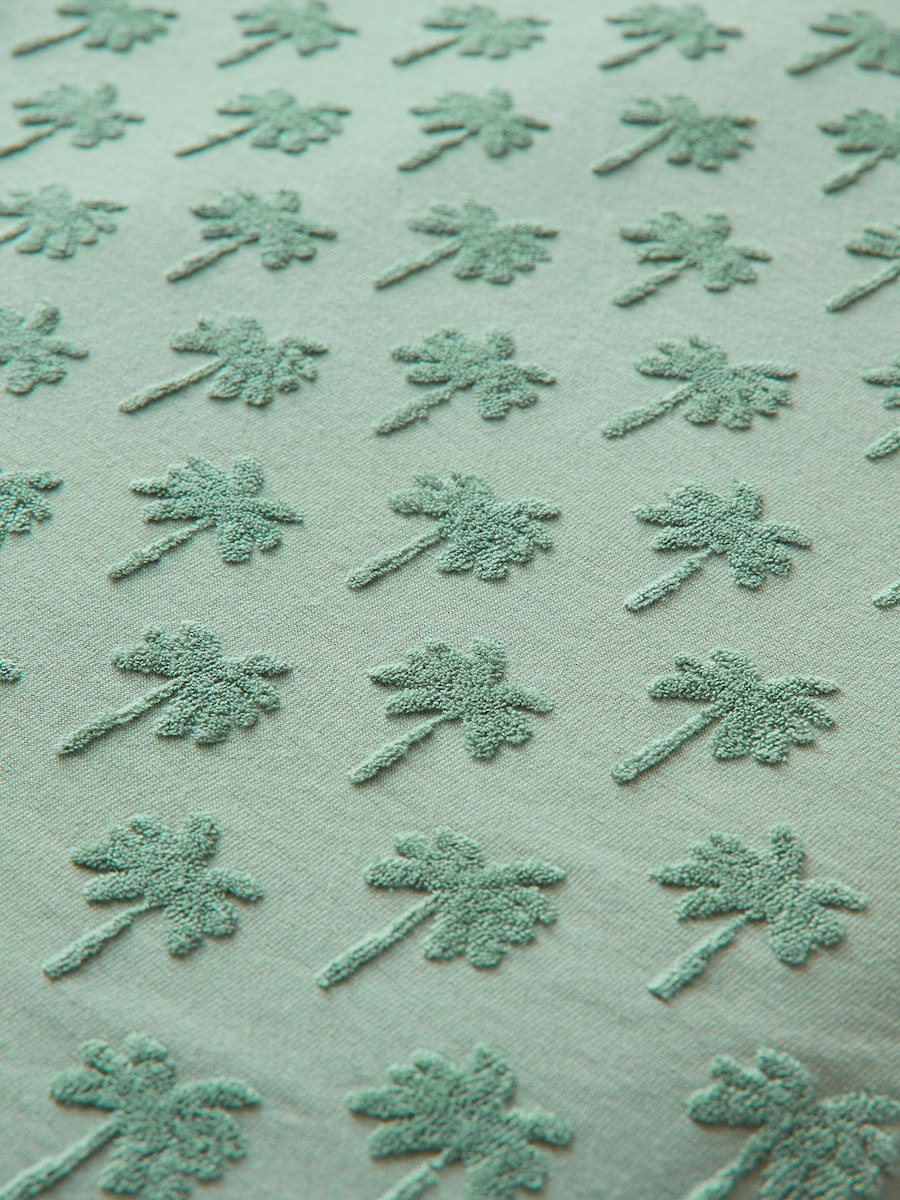 Sovepose sommer i frotté TOG 1 bomull/polyester detalj av glidelås