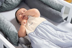 Detalj av sovepose sommer KlimaSoft Little Hearts 80 cm OEKO-TEX