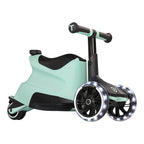 sparkesykkel 2-i-1 xtend ride-on montert med foreldrestang