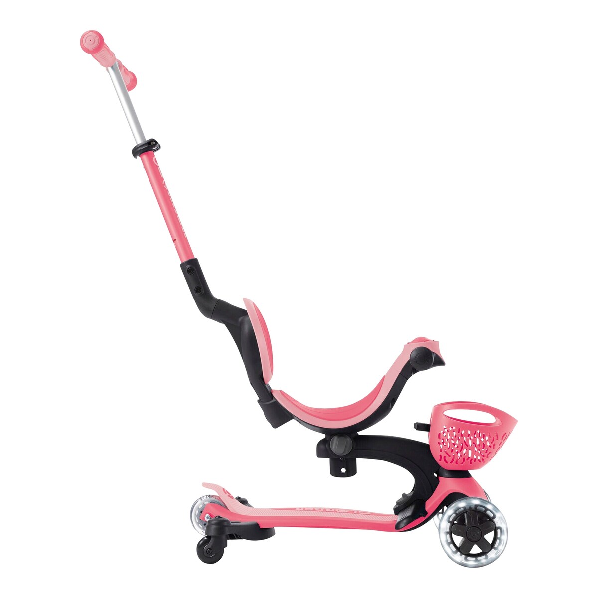 Montert Sparkesykkel 3-i-1 Go-Up Baby 360 med lyshjul