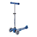 Sparkesykkel mini micro deluxe galaxy glitter LED forfra
