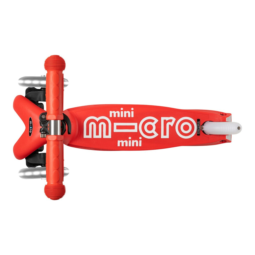 Sparkesykkel Mini Micro Deluxe LED fra 2 år bakside