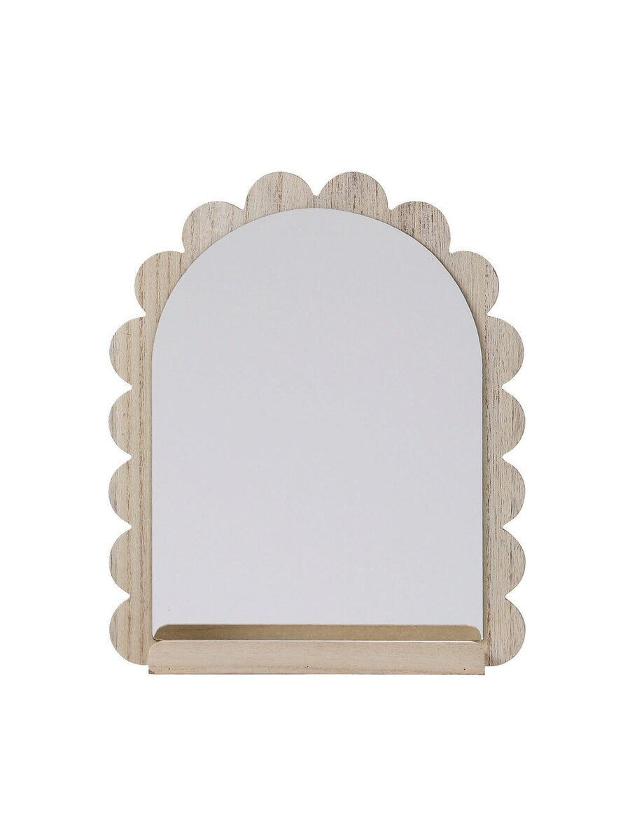 Speil med hylle FESTON til barnerom 31x26 cm MDF bakside med veggfeste