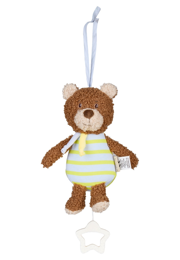 Spilledåse bjørn Bob 19 cm foran