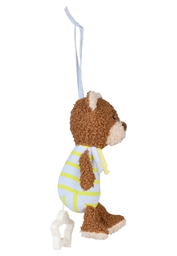 Spilledåse bjørn Bob 19 cm detalj
