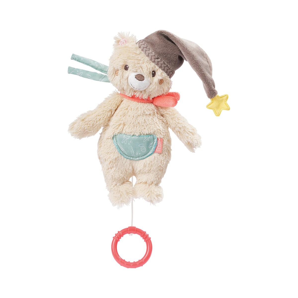 Spilledåse bjørn Bruno 20 cm forfra