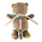 Spilledåse bjørn Forest Friends 20 cm i plysj med synlig melodiinnsats