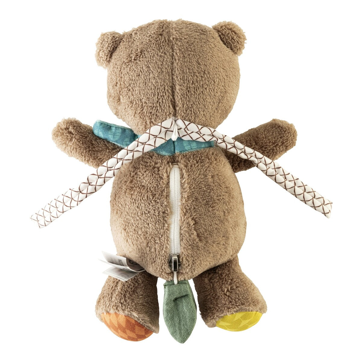 Spilledåse bjørn Forest Friends 20 cm i plysj med synlig melodiinnsats