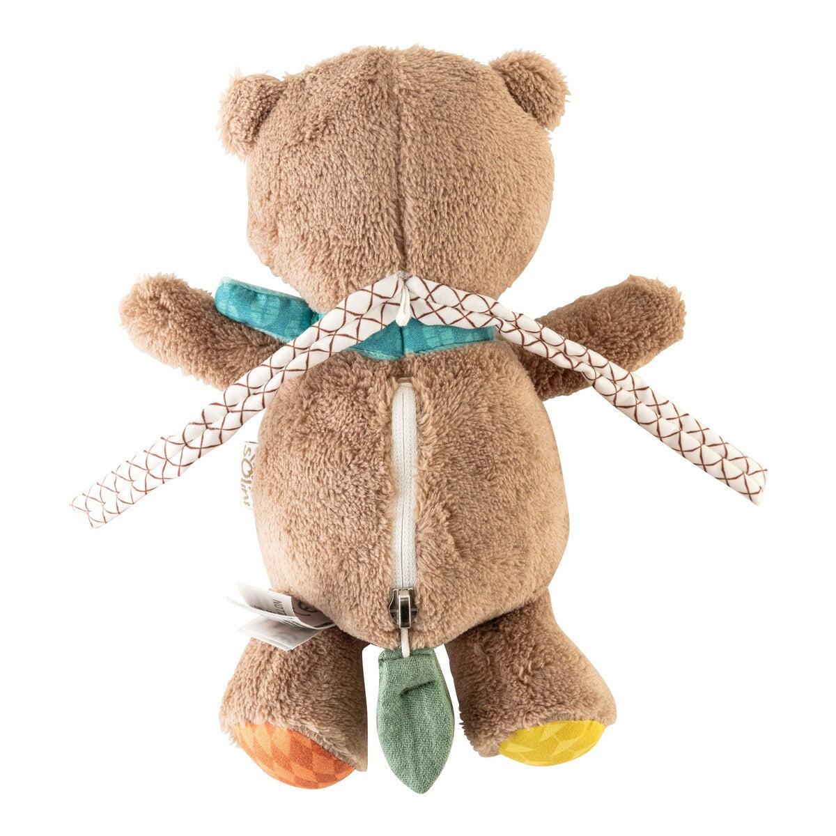 Montert Spilledåse bjørn Forest Friends 20 cm i plysj på barnevogn