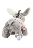 Spilledåse Emmi Girl 19 cm rosa jersey montert i barneseng