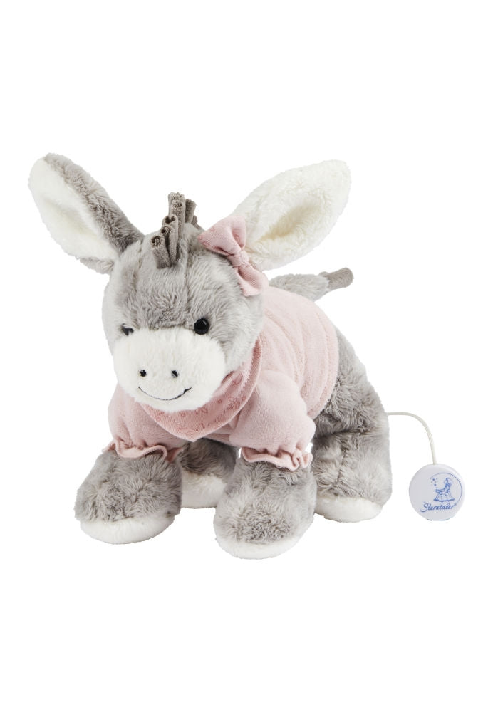 Nærbilde av Spilledåse Emmi Girl 19 cm rosa jersey