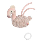 Spilledåse flamingo 16 cm fra fødsel - Fehn forfra