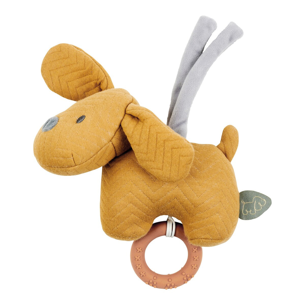 Spilledåse hund Charlie plysj 20 cm forfra