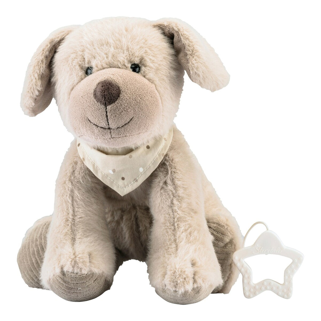 Spilledåse hund Lucky 25 cm bakside