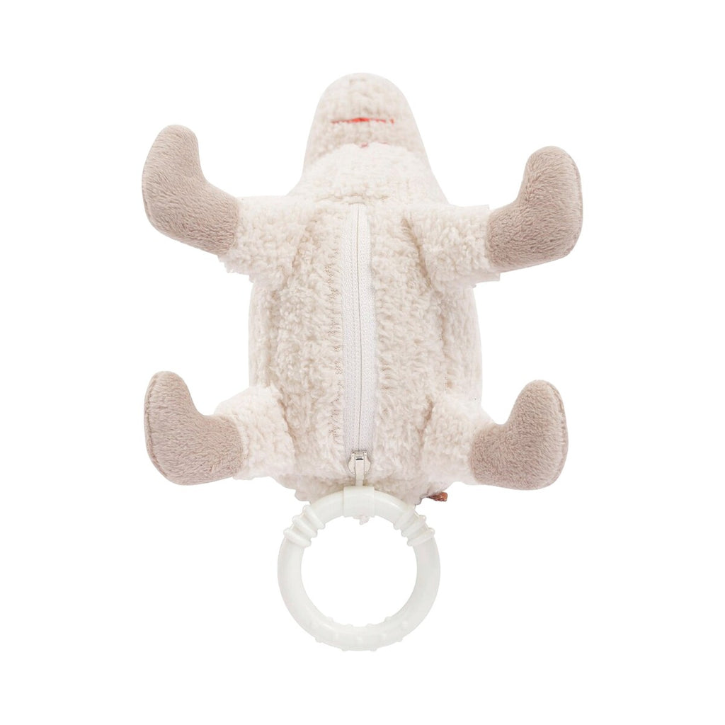 Spilledåse lama Peru 24 cm bakside