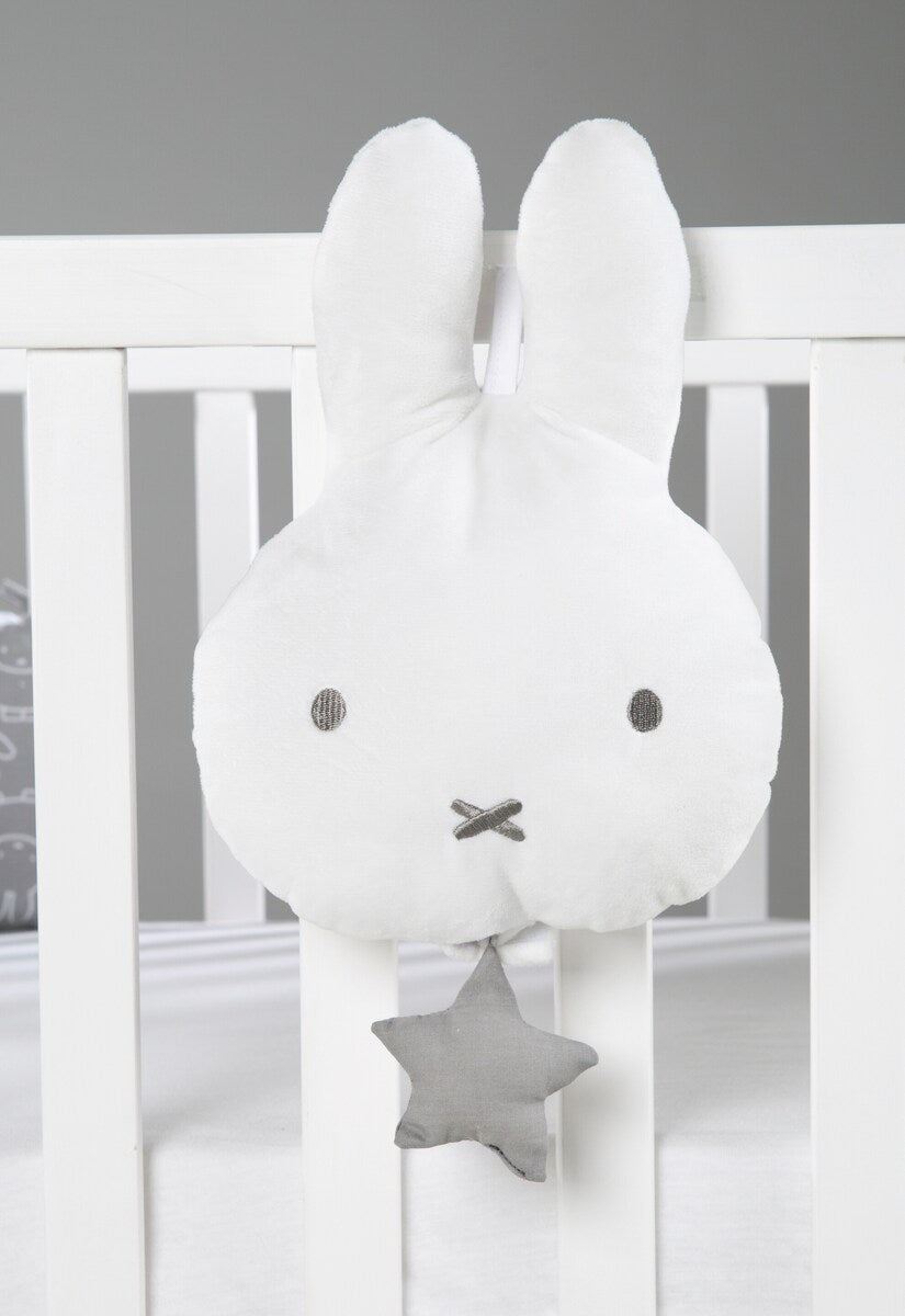 Montert spilledåse Miffy med uttakbart spilleverk velur