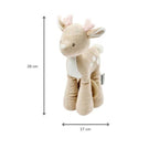 Bakside av spilledåse rådyrkilling FanFan 28 cm, frotté