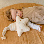 Spilledåse stjerne Baby Love 22 cm med stjerneanheng