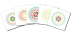 Spiral-Designer tegnesett med sjablonger med filtpenn