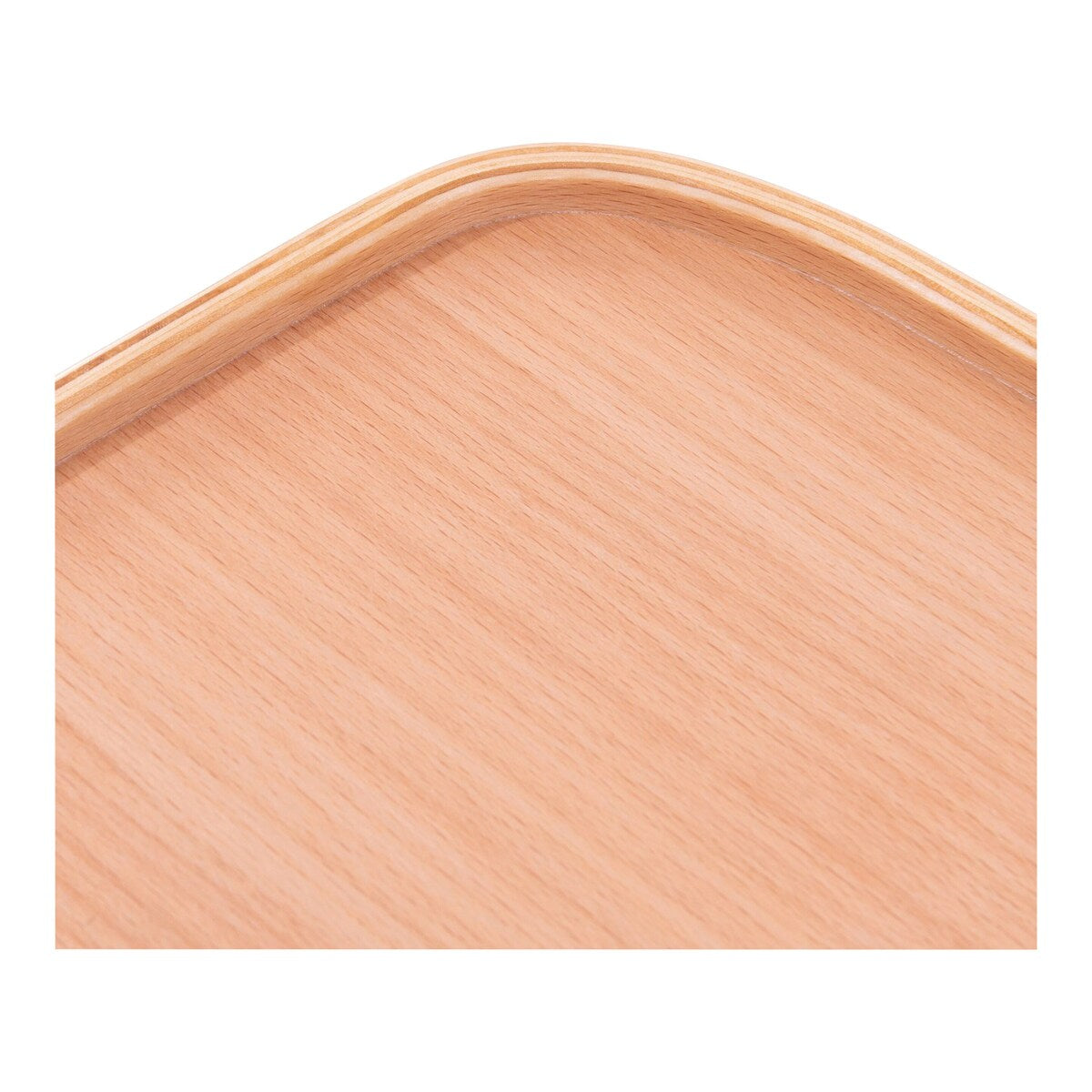 Spisebrett Alpha Wooden Tray montert på høyestol