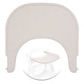 Spisebrett Click Tray for Alpha barnestol - Speckle Beige forfra