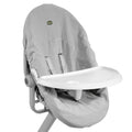 Spisebrett & setetrekk til Baby Hug 4 in 1 Air barnestol forfra