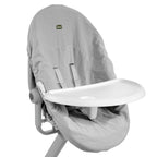 Spisebrett & setetrekk til Baby Hug 4 in 1 Air barnestol forfra