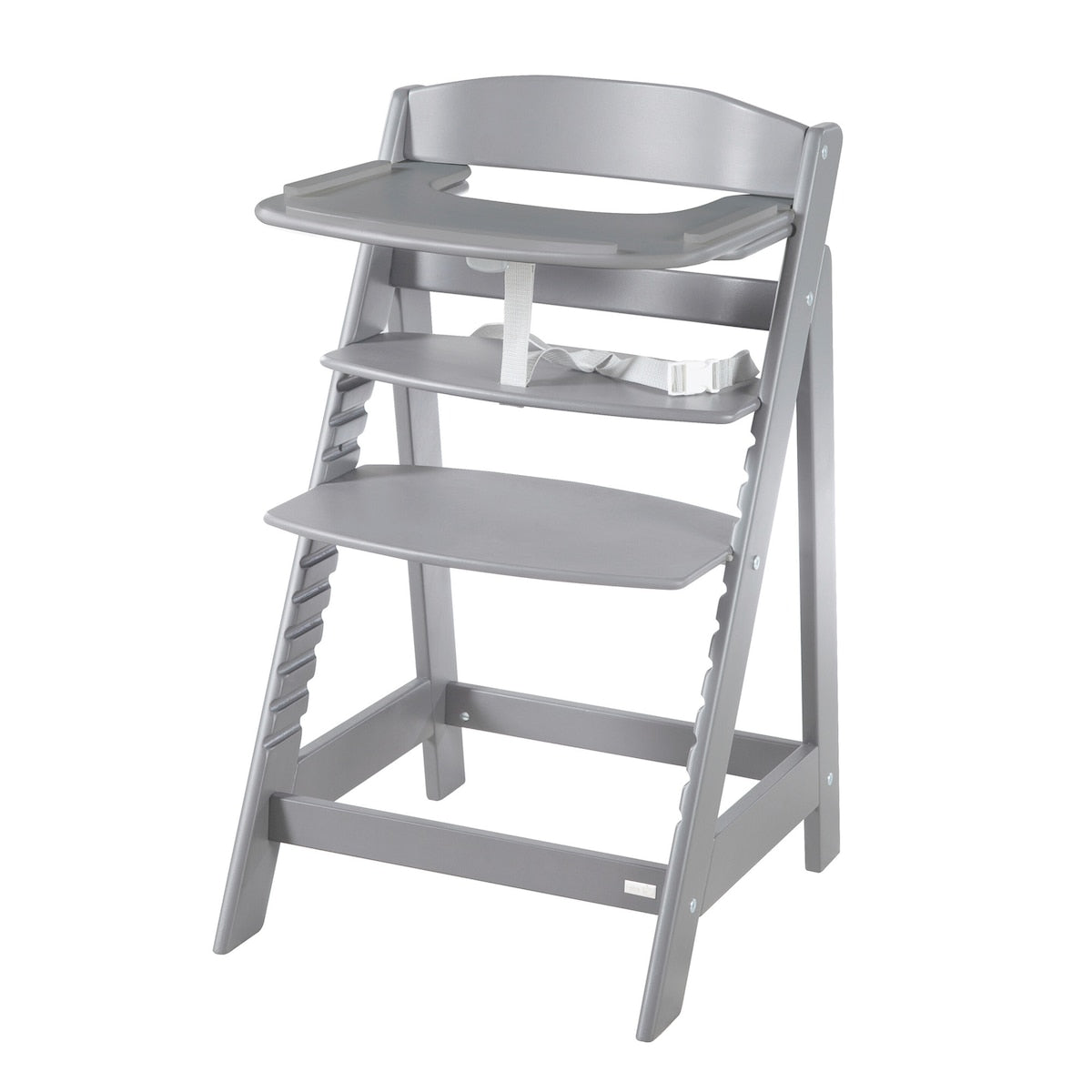 Detalj av spisebrett i tre for barnestol Sit Up Flex taupe