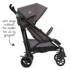 Sportsvogn Brisk LX opptil 22 kg med liggefunksjon Ember bakside