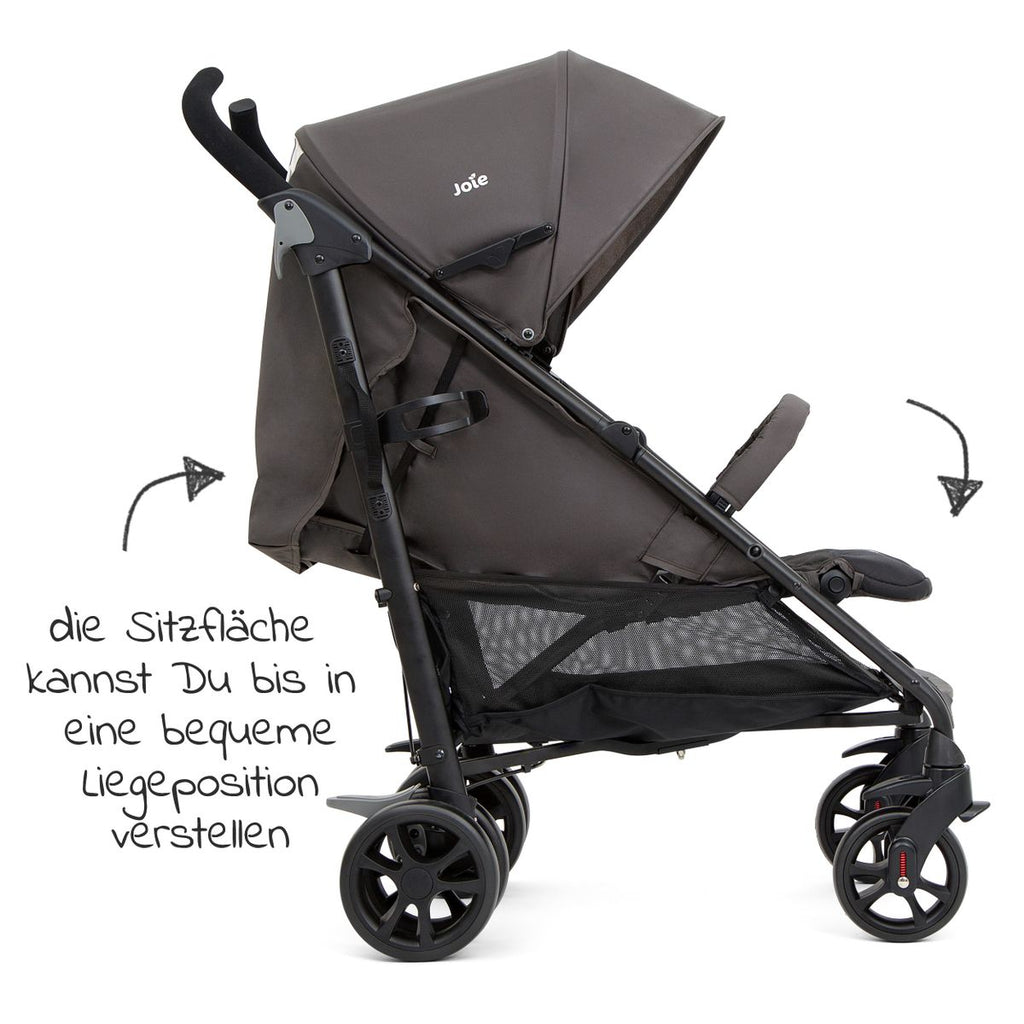 Sportsvogn Brisk LX opptil 22 kg med liggefunksjon Ember foldemekanisme