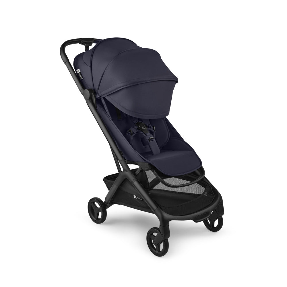 Sportsvogn Butterfly 2 Complete Black/Deep Indigo detalj av hjul
