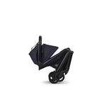 Sportsvogn Butterfly 2 Complete Black/Deep Indigo nærbilde av sete
