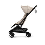 Sportsvogn Butterfly 2 Complete Black/Desert Taupe sammenfoldet