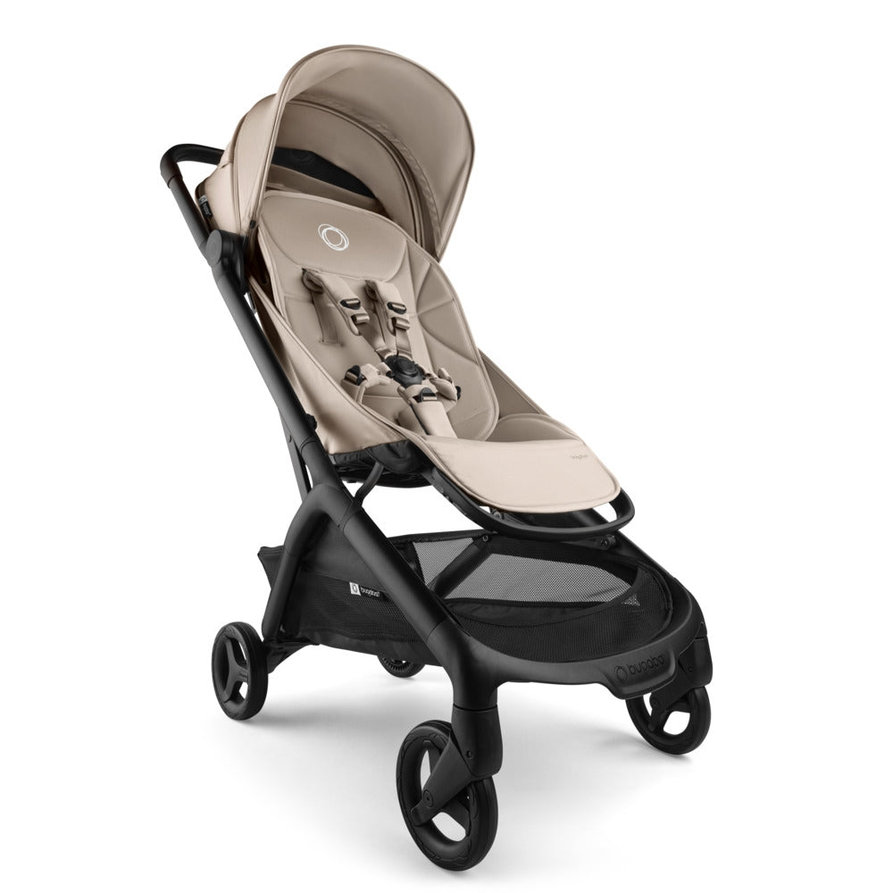 Sportsvogn Butterfly 2 Complete Black/Desert Taupe forfra